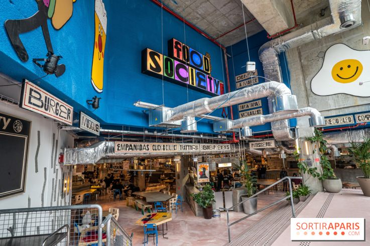 Food Society Paris, le Food court géant à Montparnasse dans le 14