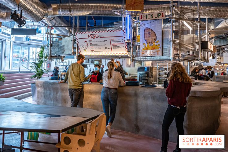 Food Society Paris, le Food court géant à Montparnasse dans le 14