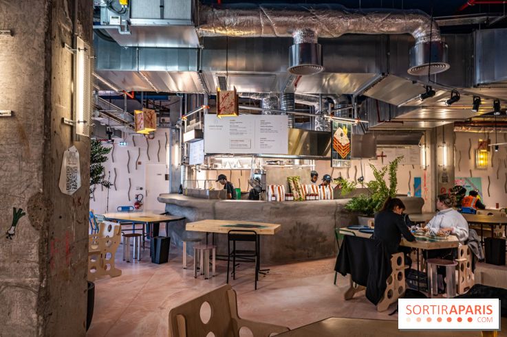 Food Society Paris, le Food court géant à Montparnasse dans le 14