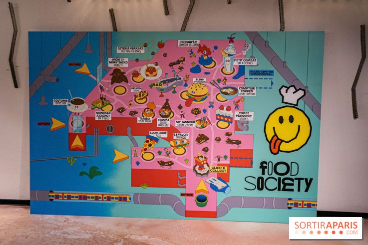Food Society Paris, le Food court géant à Montparnasse dans le 14
