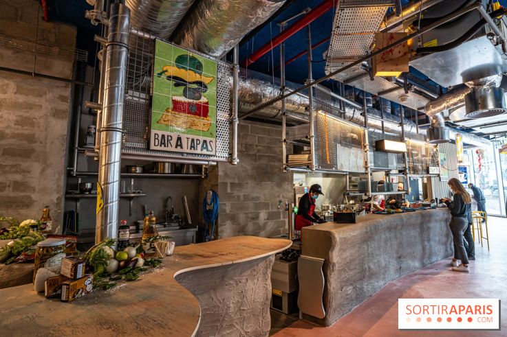 Food Society Paris, le Food court géant à Montparnasse dans le 14