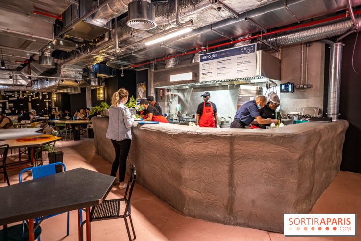 Food Society Paris, le Food court géant à Montparnasse dans le 14