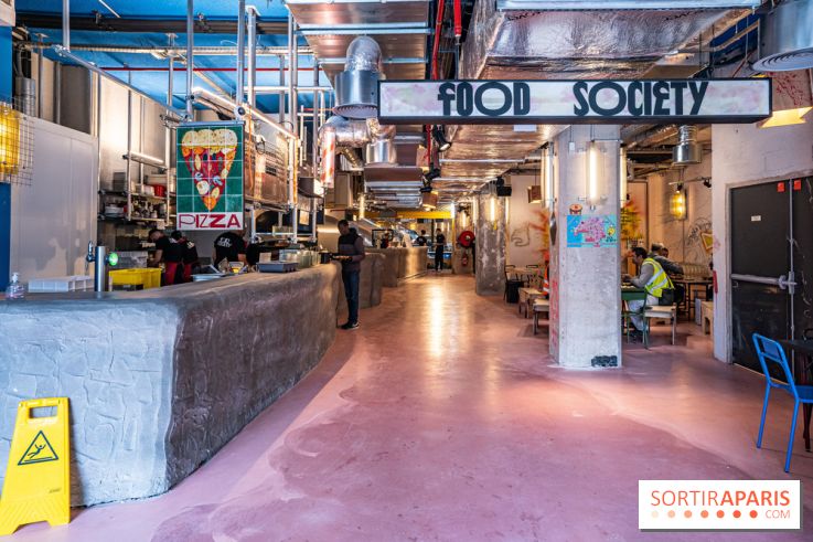 Food Society Paris, le Food court géant à Montparnasse dans le 14