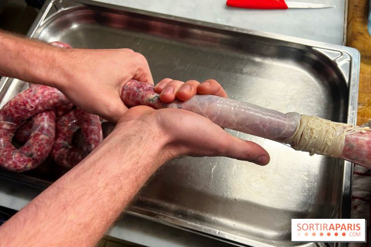 Atelier saucisses chez Viande & Chef avec Wecandoo