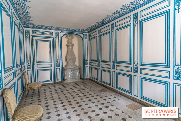Les appartements de Madame Du Barry restaurés au Château de Versailles - la pièce des bains