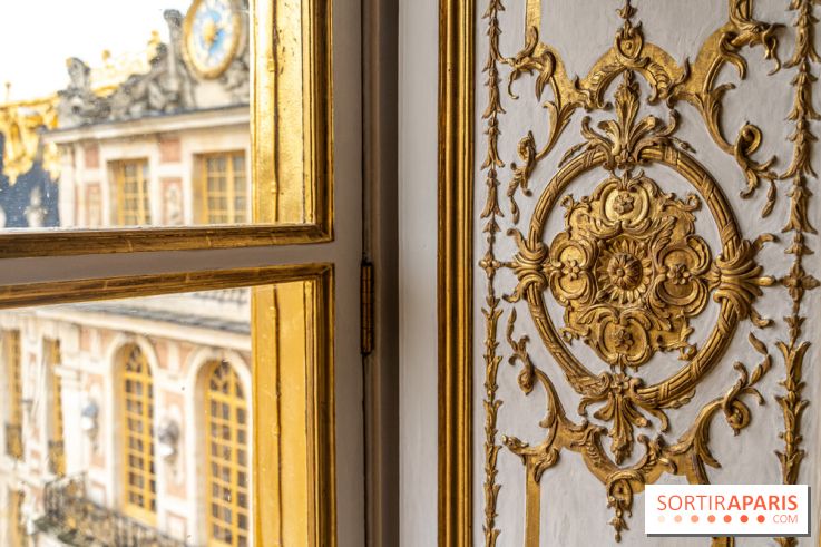 Les appartements de Madame Du Barry restaurés au Château de Versailles - détails