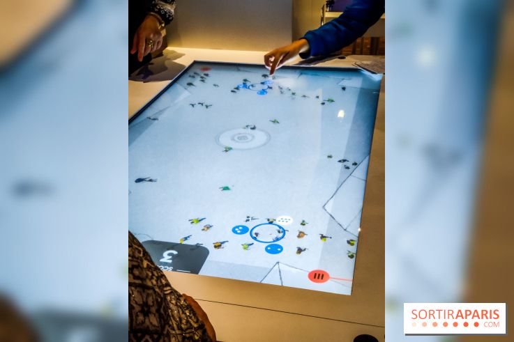 Foules, l'exposition interactive de la Cité des Sciences et de l'Industrie - nos photos