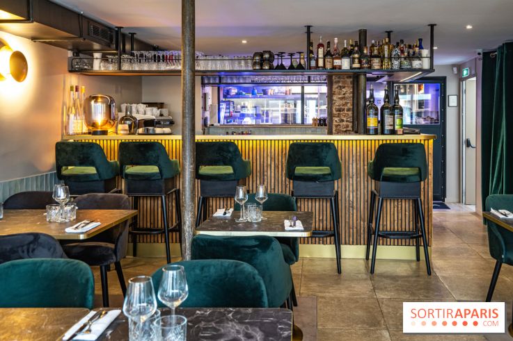 Nessia, le bistrot de chef - Paris 3e - salle - bar à cocktail