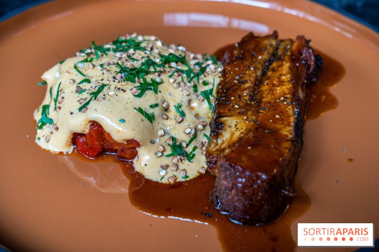 Nessia, le bistrot de chef - Paris 3e - poitrine de veau grillé