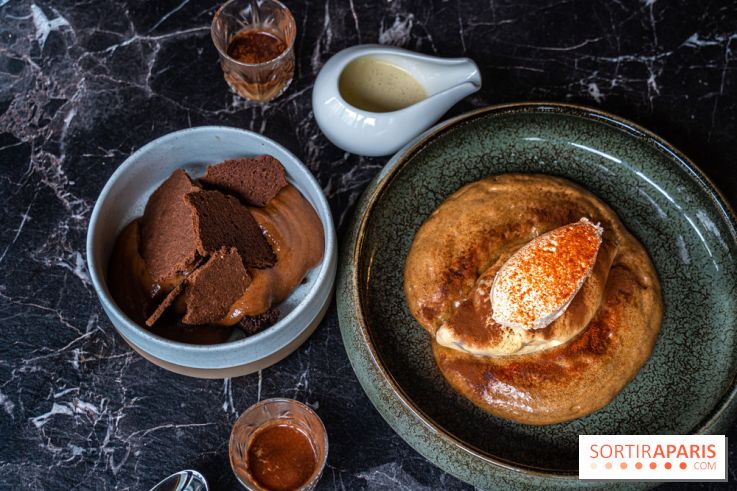 Nessia, le bistrot de chef - Paris 3e - dessert - tiramisu -mousse au chocolat