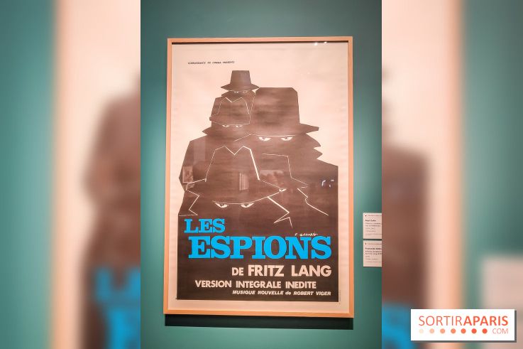Top secret, l'exposition de la Cinémathèque qui met en lumière les espions du cinéma - nos photos 