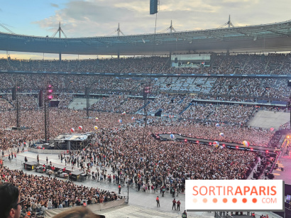 Visuels salles de spectacle et théâtres - concert Stade de France