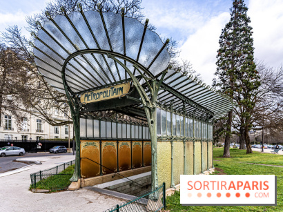 Le dernier édicule de type B d'Hector Guimard - Métro Porte Dauphine