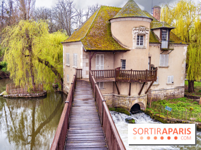 Moret-sur-Loing - citée médiévale - plus beaux détours de France - moulin