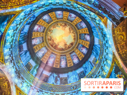 Aura, un spectacle son et lumières qui illumine le Dôme des Invalides - photos et vidéo - IMG20230920213452