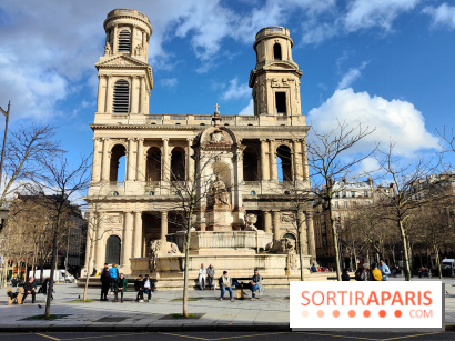 Visuel Paris 6e - place église Saint Sulpice