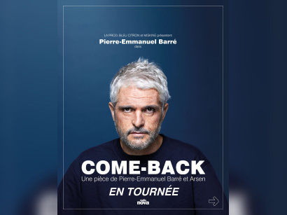 Pierre-Emmanuel Barré de retour sur scène avec Come-Back