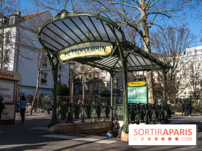 Station Abbesses - métro parisien