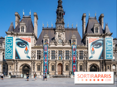 Hôtel de Ville - De Paris à Belem - Forêt Urbaine - Obey  - A7C03043