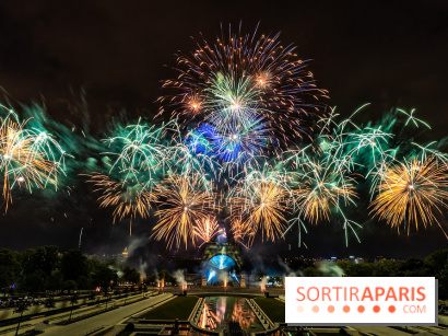 Le feu d’artifice du 14 juillet 2025 de Paris - les photos
