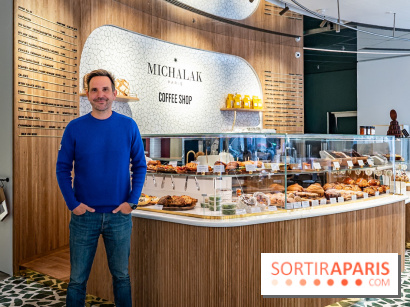 Le Coffee Shop Michalak au Printemps Haussmann, les photos