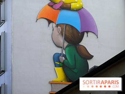 Seth, les photos de son œuvre murale à Belleville