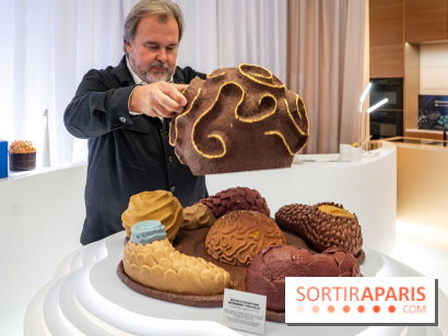 Bûches de Noël et créations de fête 2025 de Pierre Hermé : les Abysses - A7C07874