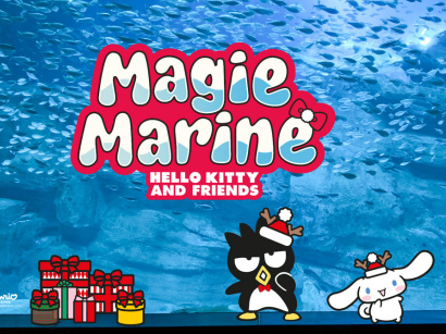 Hello Kitty et ses amis célèbrent les fêtes de fin d'année à l'Aquarium de Paris ! - 1000 x 1500 px newsletter 2