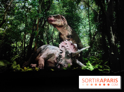 Dinosaures : l'expérience immersive qui nous fait remonter le temps à l'Atelier des Lumières, photos - fotor 1764680104761