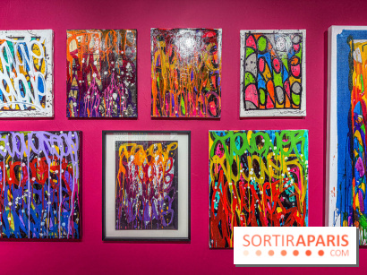 Mini Me : l'exposition de JonOne 100% groovy baby à la galerie Goldshteyn-Saatort - IMG 2325