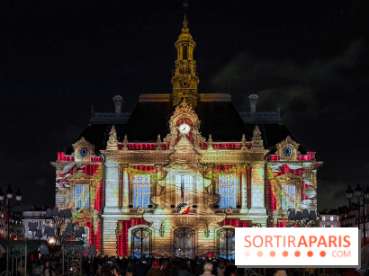 Noël 2025 à Levallois-Perret (92) : spectacle son & lumière gratuit sur l'Hôtel de Ville  - IMG 5378