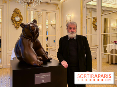 Exposition gratuite au Plaza Athénée : le bestiaire de Michel Bassompierre s'invite au palace - IMG 3956