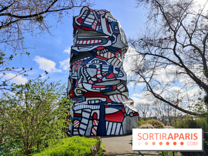 La Tour aux Figures de Jean Dubuffet - Hauts-de-Seine
