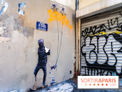 Le parcours street-art de Brusk à Paris à l'occasion d'Urban Art Fair