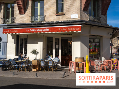 La Petite Marguerite, bouillon des puces de Saint-Ouen 93 - photos - terrasse