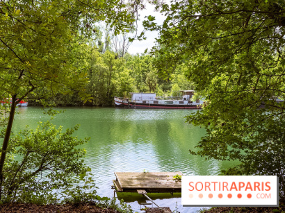 La guinguette de la pointe sauvage en bord de Marne à Vaires-sur-Marne en Seine-et-Marne