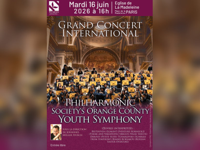50 jeunes musiciens américains en concert à La Madeleine