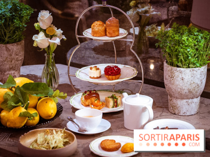 Tea time sensoriel de Matthieu Carlin à l'Hôtel de Crillon - les photos