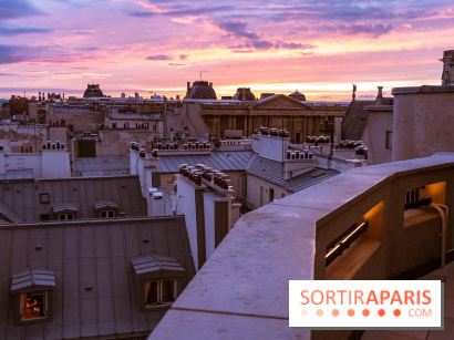 Le rooftop climatisé du Langosteria et sa terrasse à la vue sur Paris