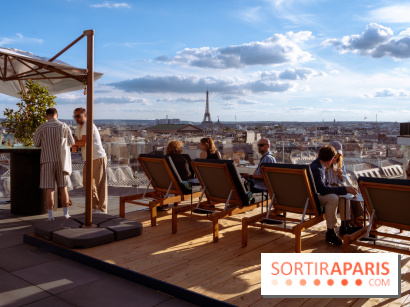 Douce-heure, la terrasse en rooftop des Galeries Lafayettes - photos