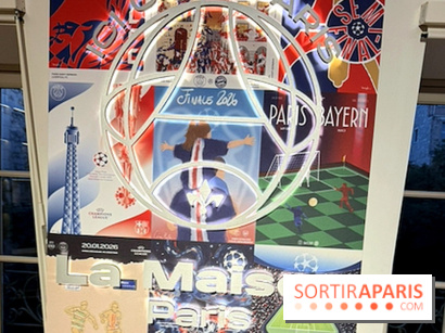 Ici C’est Paris La Maison : installation artistique du pop-up PSG