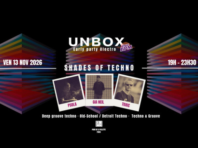 UNBOX 8e édition : une early party techno pensée pour les 40+ au 211 à Paris