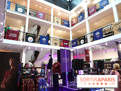 NFL Shop Paris, nos photos
