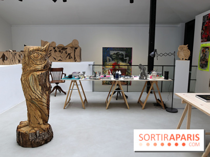 Théo Mercier et Thomas Houseago : nos photos de leur exposition commune à Paris