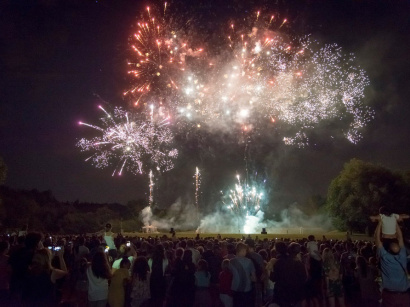 Feu d'artifice du 14 juillet 2019 à Cormeilles-en-Parisis (95)