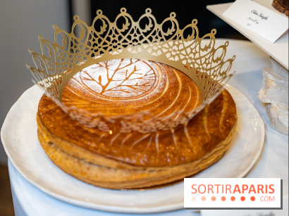 La galette des Rois frangipane vanille-fleur d'oranger 2026 de Claire Heitzler