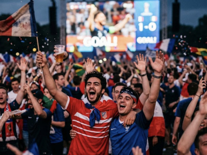 Fan zone France-Sénégal à Mantes-la-Jolie sur écran géant ce soir