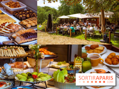Ce brunch à volonté est une vraie Parenthèse Verte dans les Yvelines avec sa grande terrasse