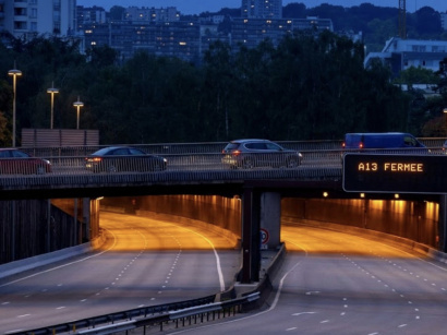 A 13 : fermeture du tunnel de Saint-Cloud