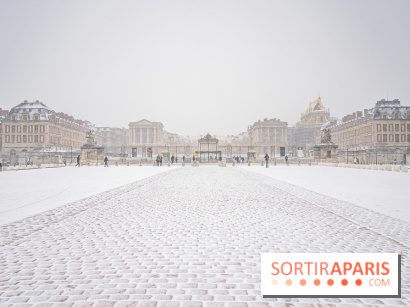 Paris sous la neige ce samedi, les photos